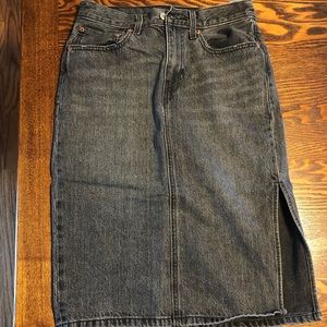 Long Denim Skirt! 🦋